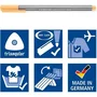 STAEDTLER Triplus Fineliner 334 Estuche de 6 Colores Pastel